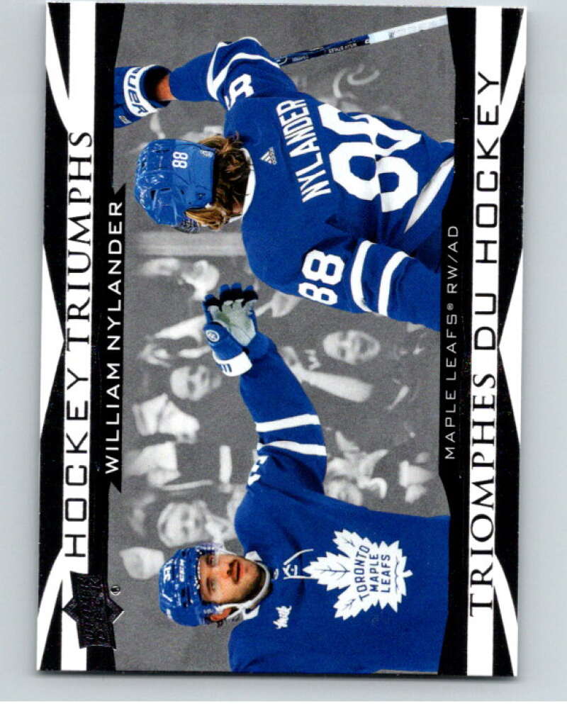 2023-24 UD Tim Hortons Hockey Triumphs #HT-18 William Nylander  Toronto  V96412 Image 1