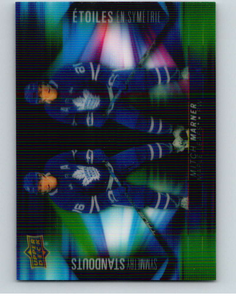 2023-24 UD Tim Hortons Symmetry Standouts #3D-4 Mitch Marner   V96415 Image 1