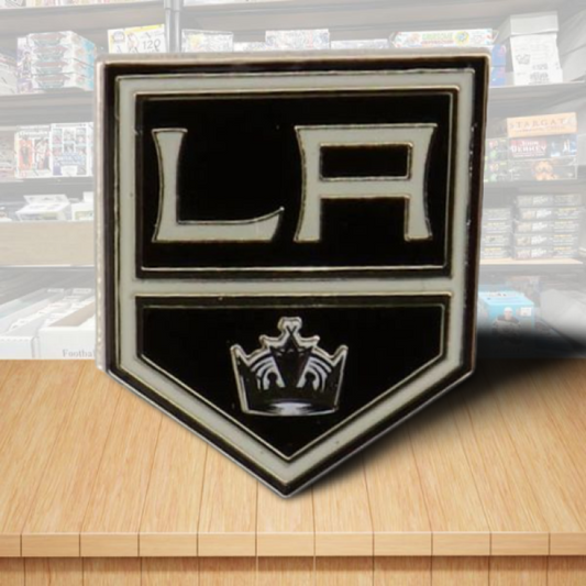 Los Angeles Kings Die Cut Logo Hockey Pin - Butterfly Clutch Backing Image 1