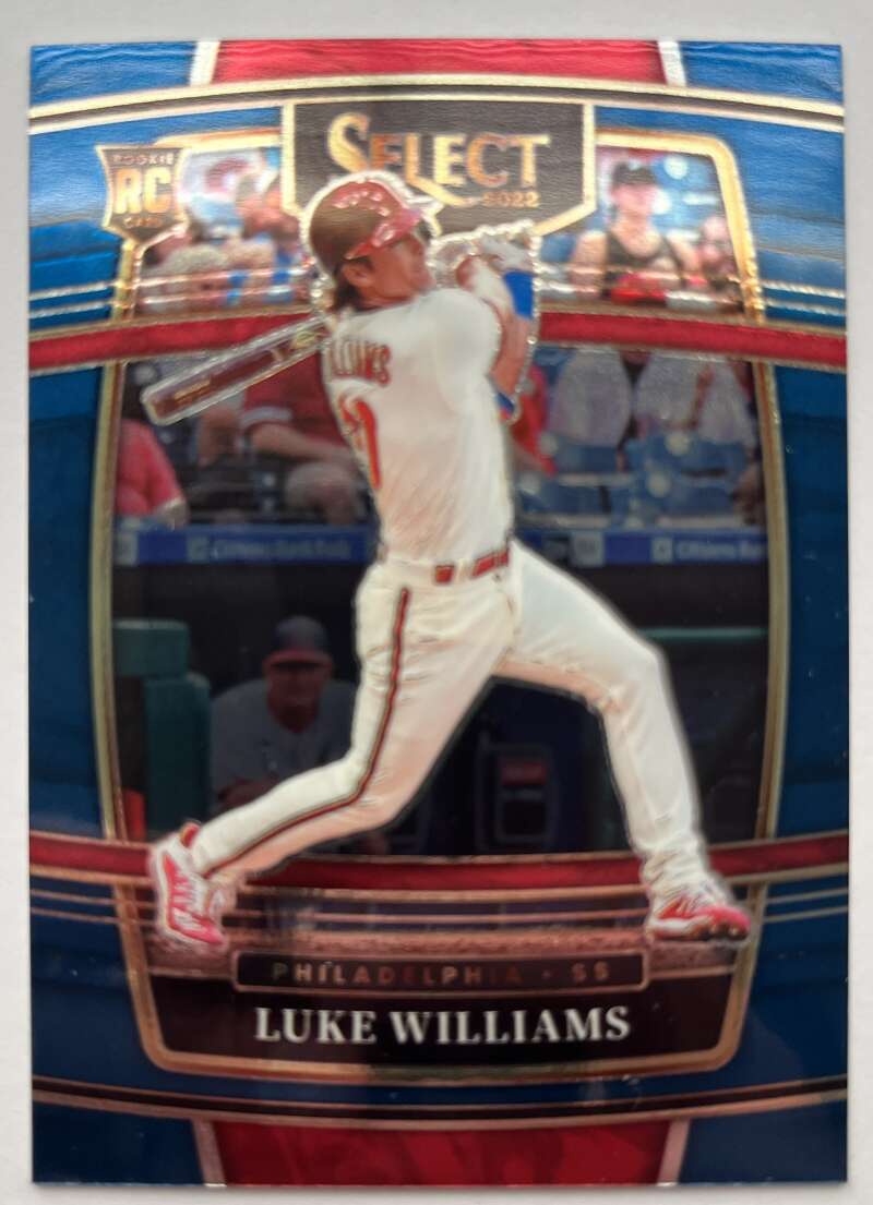 2022 Select Baseball Blue #8 Luke Williams   V96426 Image 1