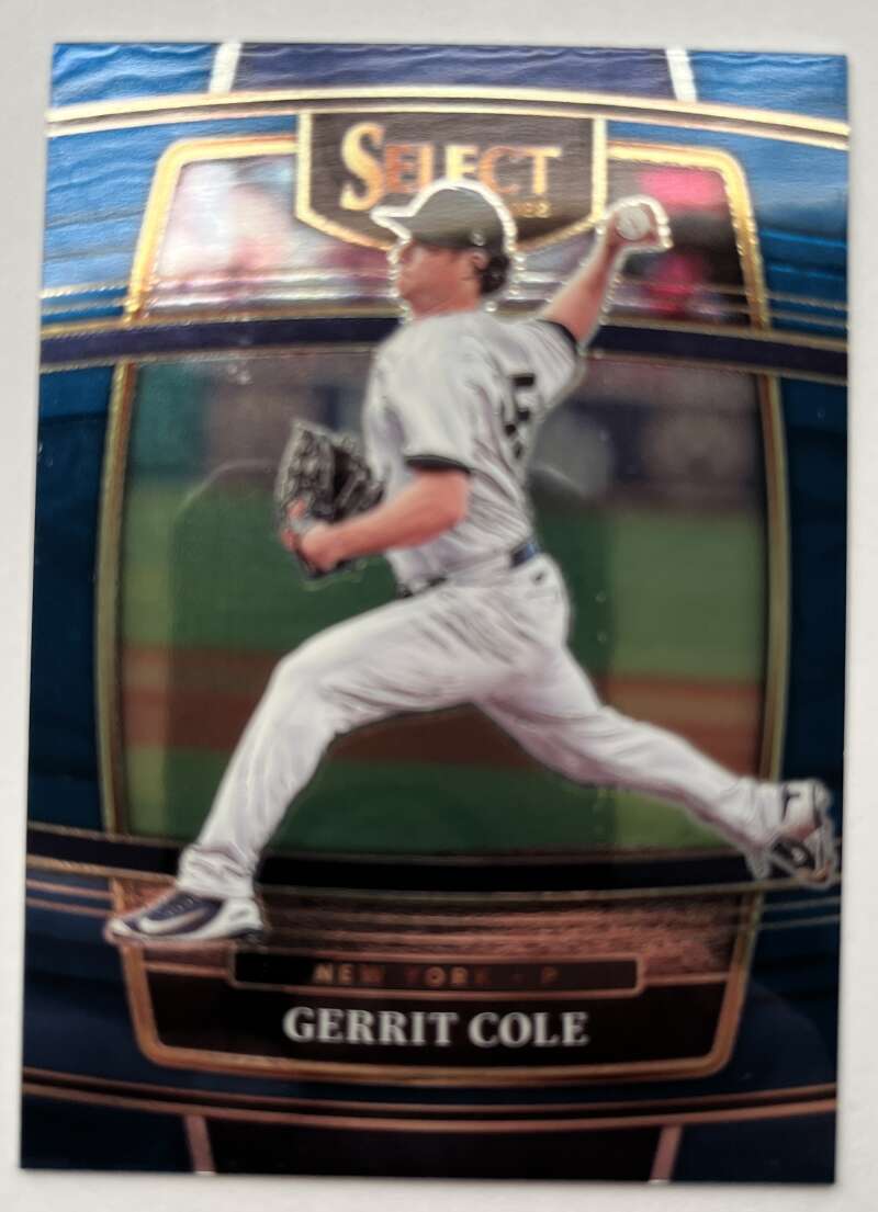 2022 Select Baseball Blue #27 Gerrit Cole  New York  V96446 Image 1