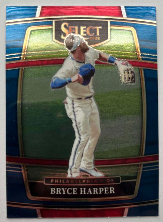 2022 Select Baseball Blue #74 Bryce Harper   V96491 Image 1