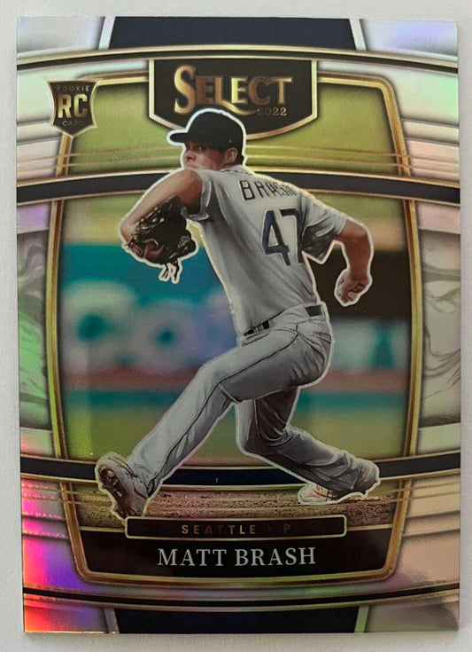 2022 Select Baseball #1 Matt Brash  Seattle Mariners  V96723 Image 1