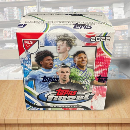 2022 Topps MLS Major League Soccer Finest Hobby Box - 2 Mini Boxes - 12 Packs Image 1