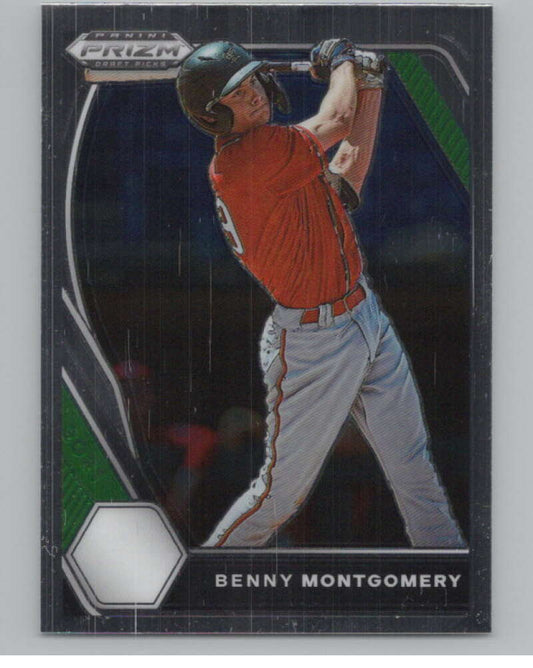 2021 Panini Prizm Draft Picks Baseball #8 Benny Montgomery  High School  V97265 Image 1