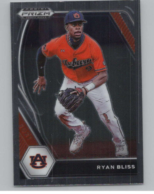 2021 Panini Prizm Draft Picks Baseball #42 Ryan Bliss  Auburn Tigers  V97269 Image 1