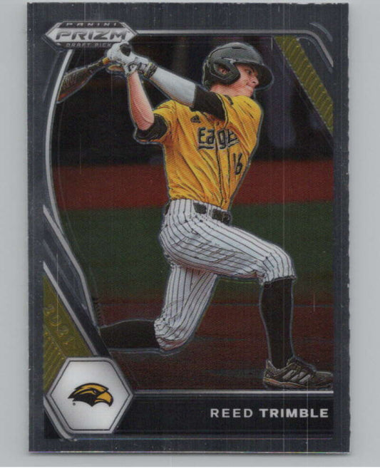 2021 Panini Prizm Draft Picks Baseball #65 Reed Trimble  Miss Golden  V97274 Image 1