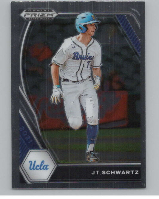 2021 Panini Prizm Draft Picks Baseball #111 JT Schwartz  UCLA Bruins  V97280 Image 1