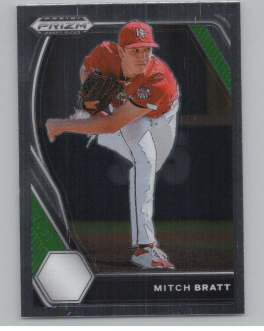 2021 Panini Prizm Draft Picks Baseball #134 Mitch Bratt  High School  V97284 Image 1