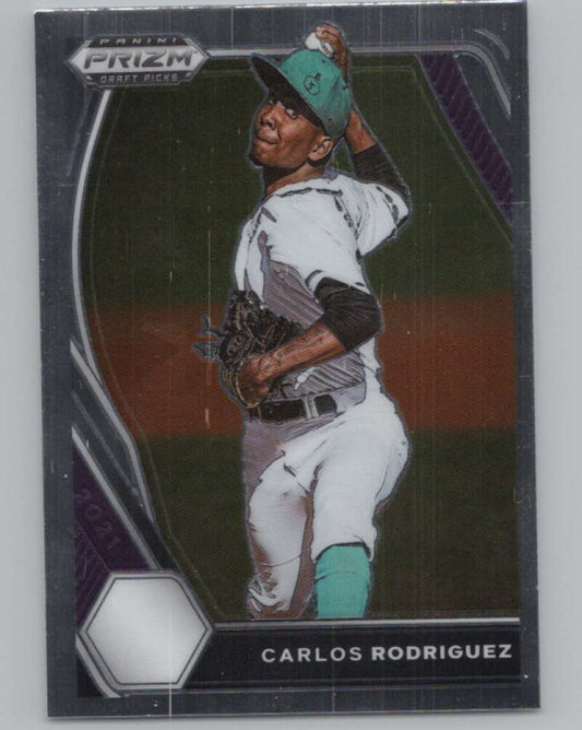 2021 Panini Prizm Draft Picks Baseball #177 Carlos Rodriguez  Florida  V97290 Image 1