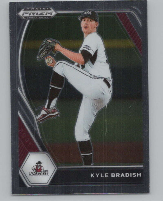 2021 Panini Prizm Draft Picks Baseball #194 Kyle Bradish New Mexico State  V97294 Image 1