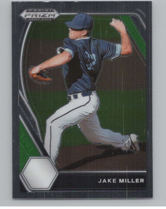 2021 Panini Prizm Draft Picks Baseball #203 Jake Miller  San Diego  V97296 Image 1