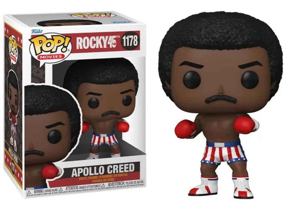Funko Pop - 1178 Movies - Rocky - Apollo Creed Vinyl Figure  Image 1