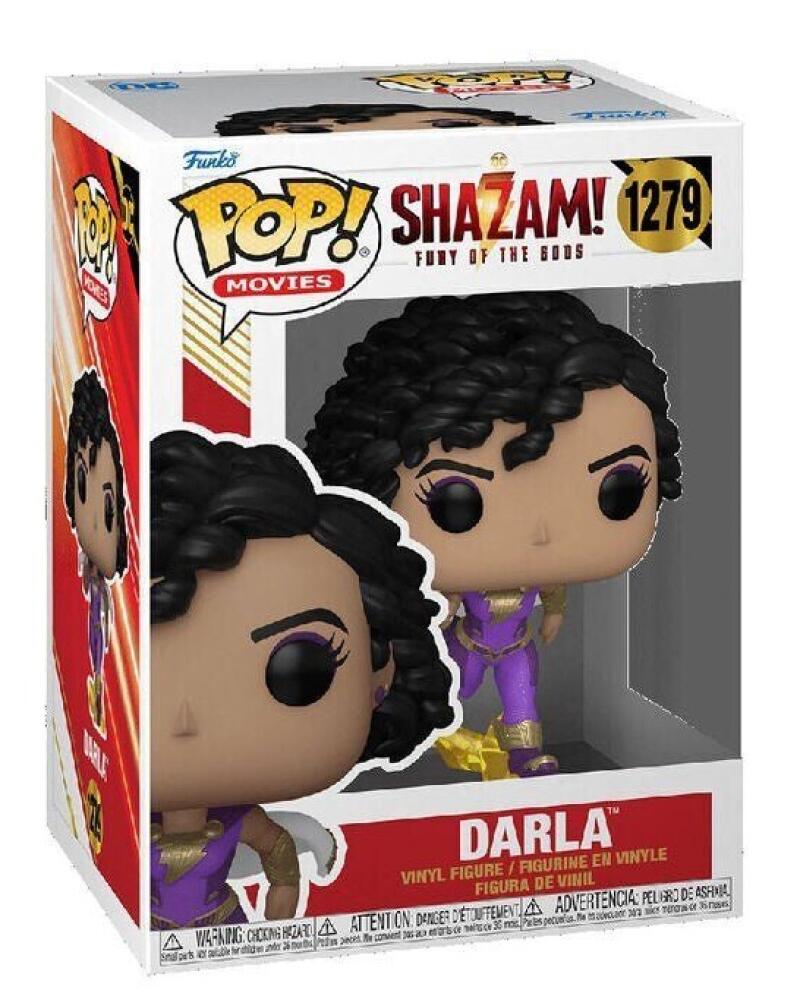 Funko Pop - 1279 Movies - Shazam! Fury of Gods - Darla Vinyl Figure  Image 1