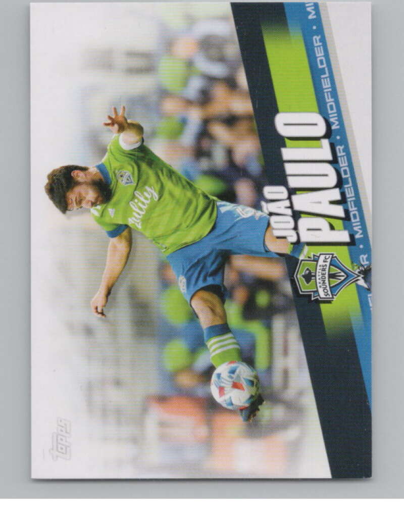 2022 Topps MLS Soccer #1 Joao Paulo  Seattle Sounders FC  V97481 Image 1