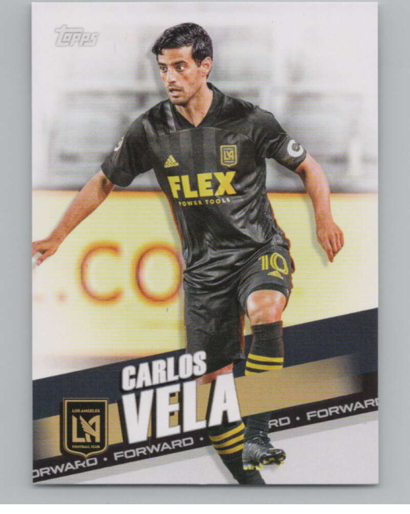 2022 Topps MLS Soccer #2 Carlos Vela  Los Angeles FC  V97484 Image 1