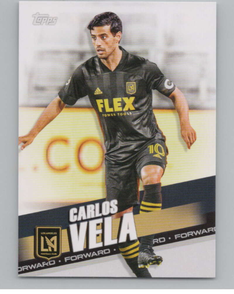 2022 Topps MLS Soccer #2 Carlos Vela  Los Angeles FC  V97485 Image 1