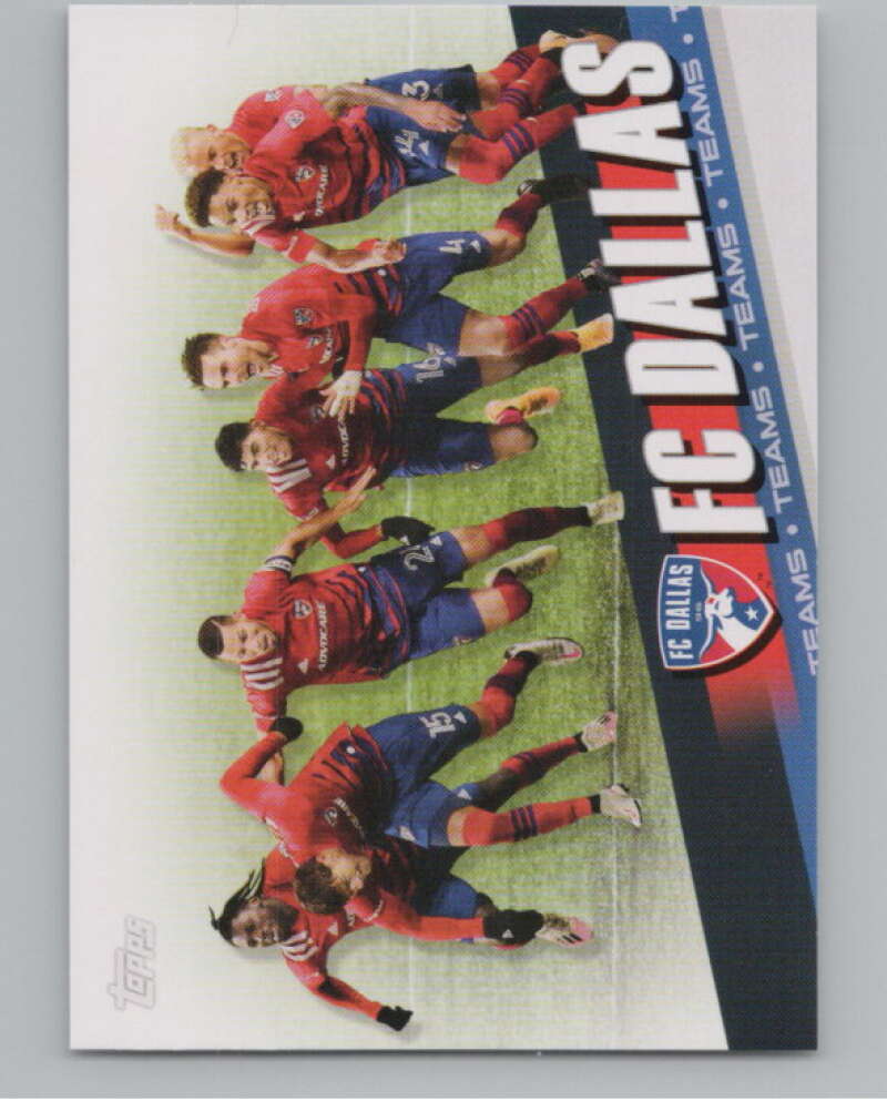 2022 Topps MLS Soccer #3 FC Dallas  FC Dallas  V97486 Image 1
