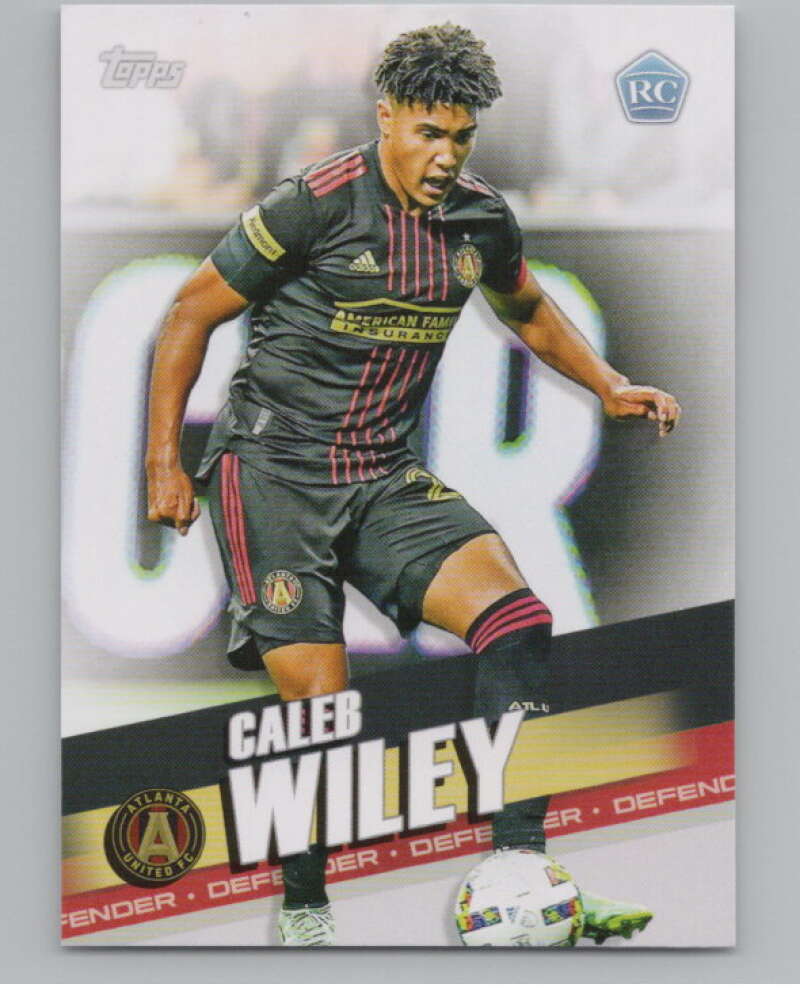 2022 Topps MLS Soccer #5 Caleb Wiley  RC Rookie Atlanta United FC  V97491 Image 1