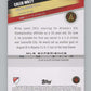 2022 Topps MLS Soccer #5 Caleb Wiley  RC Rookie Atlanta United FC  V97491 Image 2