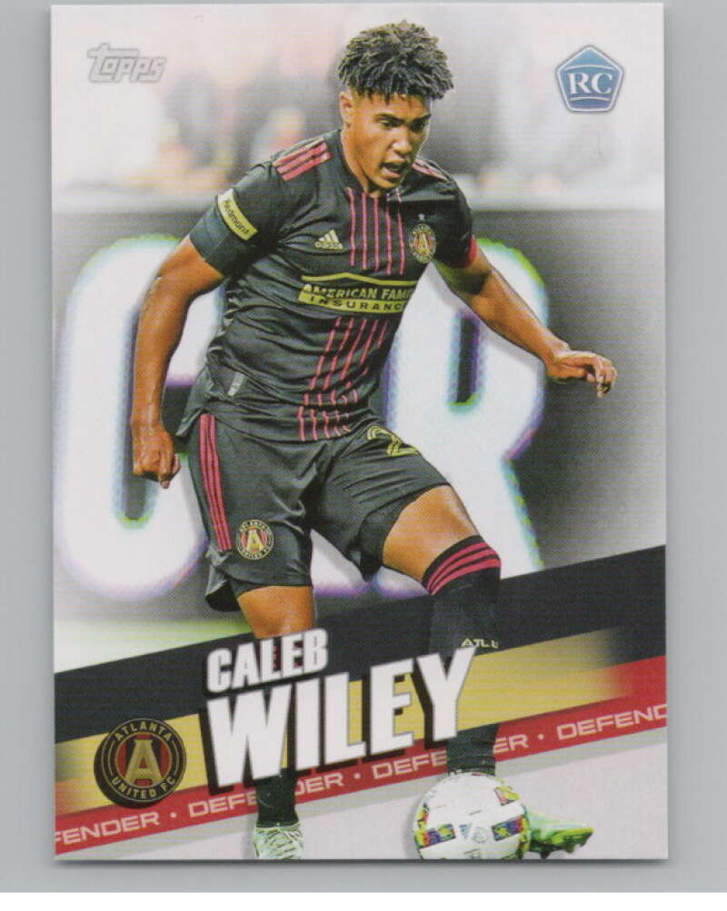 2022 Topps MLS Soccer #5 Caleb Wiley  RC Rookie Atlanta United FC  V97492 Image 1