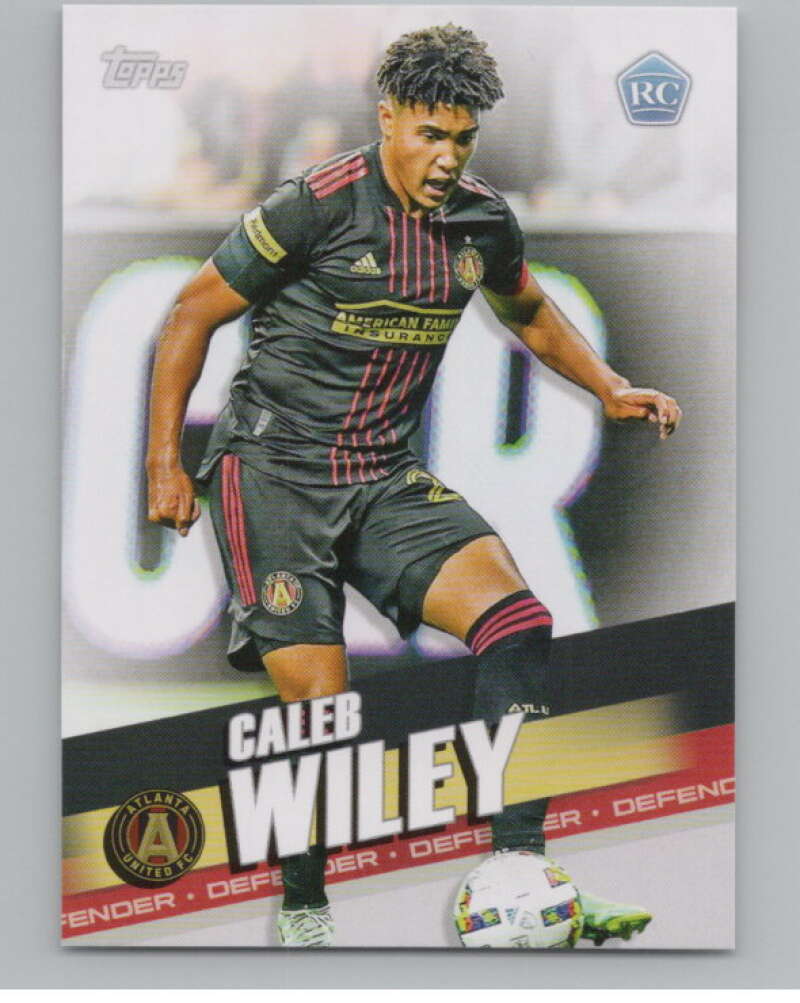 2022 Topps MLS Soccer #5 Caleb Wiley  RC Rookie Atlanta United FC  V97493 Image 1