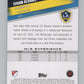2022 Topps MLS Soccer #6 Efrain Alvarez  Los Angeles Galaxy  V97494 Image 2