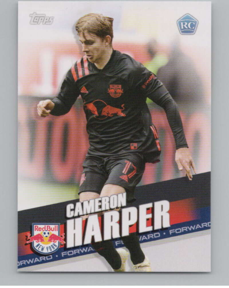 2022 Topps MLS Soccer #7 Cameron Harper  RC Rookie New York  V97496 Image 1