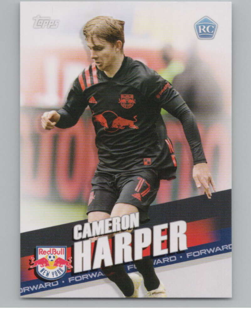 2022 Topps MLS Soccer #7 Cameron Harper  RC Rookie New York  V97497 Image 1