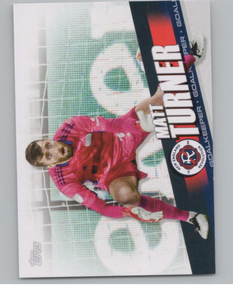 2022 Topps MLS Soccer #8 Matt Turner  New England Revolution  V97498 Image 1