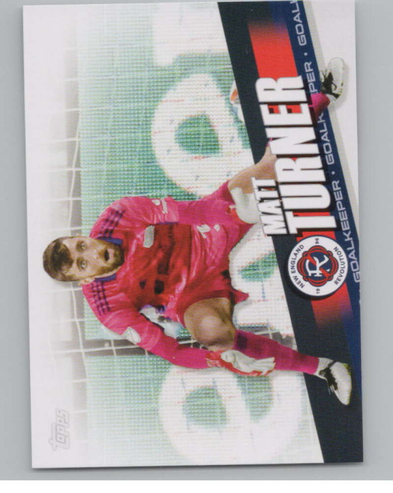 2022 Topps MLS Soccer #8 Matt Turner  New England Revolution  V97500 Image 1
