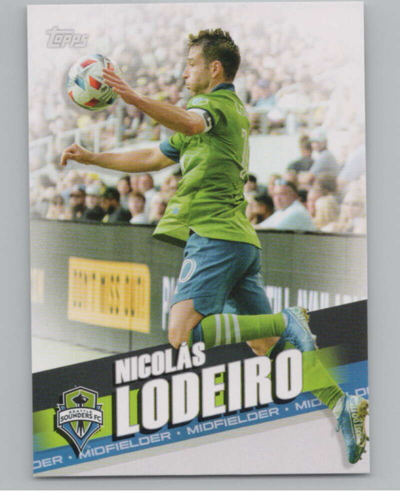 2022 Topps MLS Soccer #10 Nicolas Lodeiro  Seattle Sounders FC  V97505 Image 1