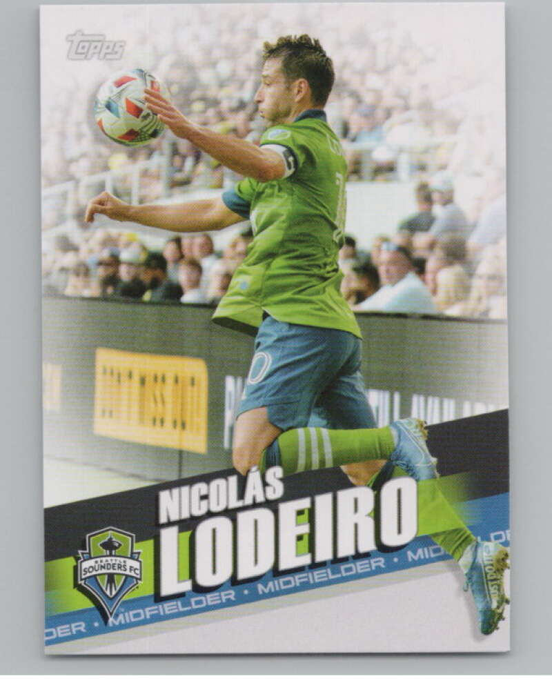 2022 Topps MLS Soccer #10 Nicolas Lodeiro  Seattle Sounders FC  V97506 Image 1