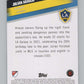 2022 Topps MLS Soccer #11 Julian Araujo  Los Angeles Galaxy  V97508 Image 2