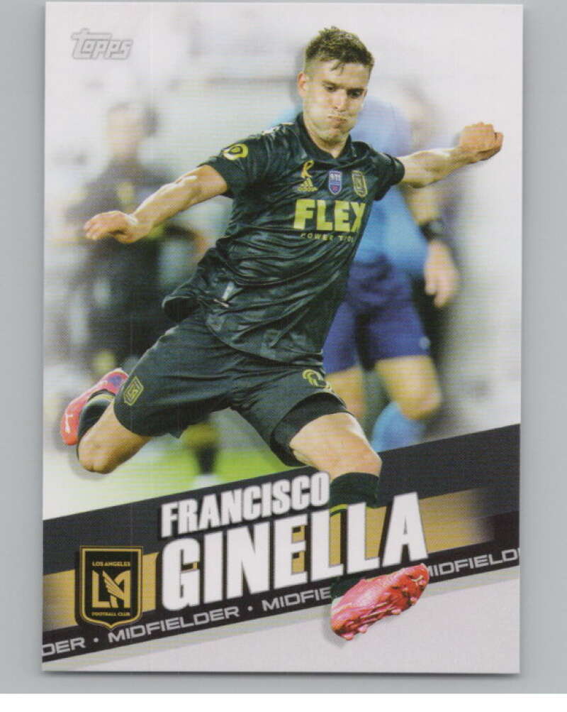2022 Topps MLS Soccer #12 Francisco Ginella  Los Angeles FC  V97509 Image 1