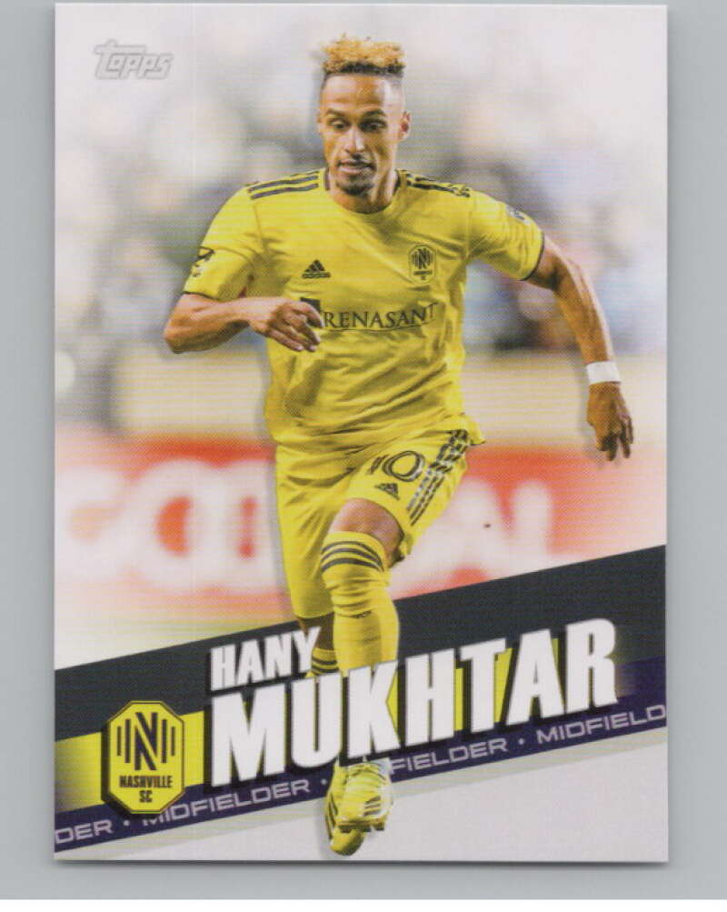 2022 Topps MLS Soccer #13 Hany Mukhtar  Nashville SC  V97511 Image 1