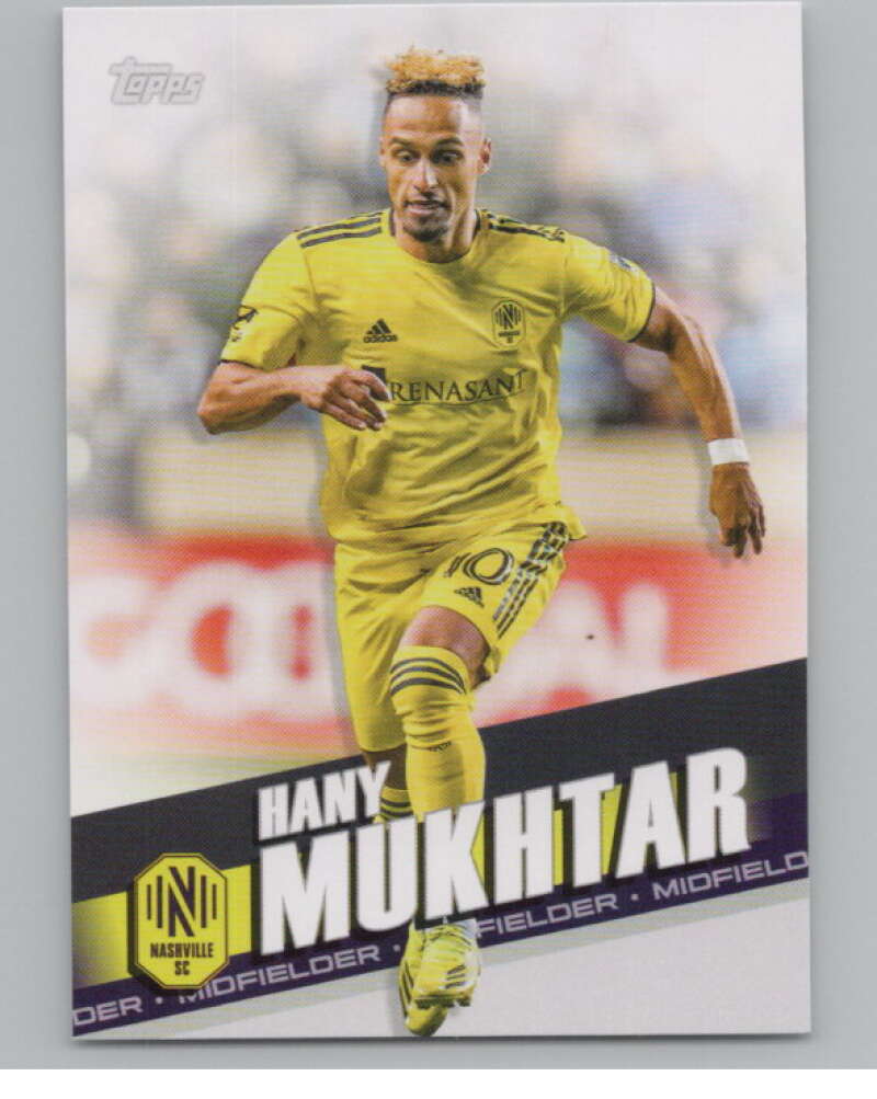2022 Topps MLS Soccer #13 Hany Mukhtar  Nashville SC  V97512 Image 1
