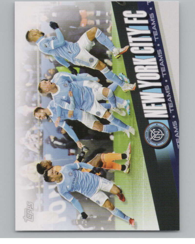 2022 Topps MLS Soccer #14 New York City FC  New York City FC  V97514 Image 1