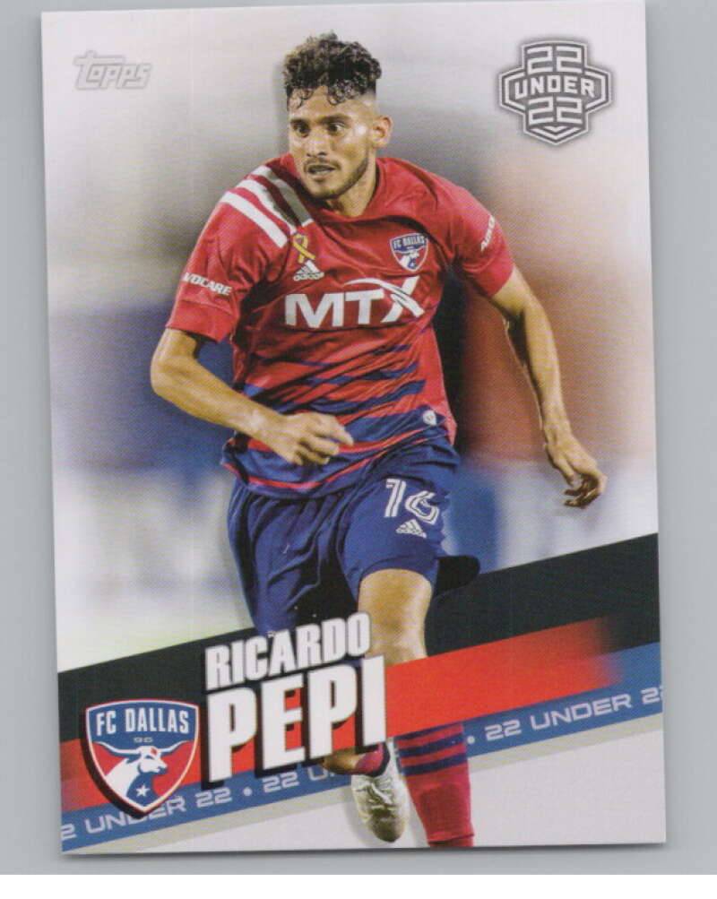 2022 Topps MLS Soccer #15 Ricardo Pepi  FC Dallas  V97516 Image 1