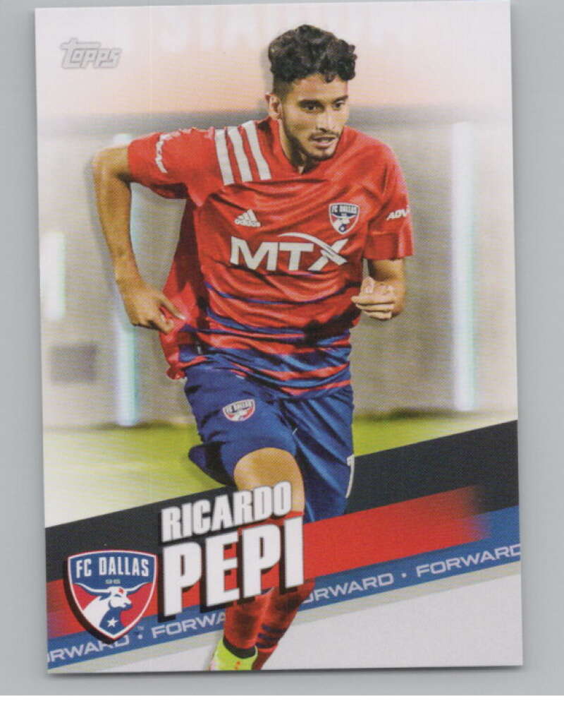 2022 Topps MLS Soccer #18 Ricardo Pepi  FC Dallas  V97525 Image 1
