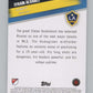 2022 Topps MLS Soccer #19 Efrain Alvarez  Los Angeles Galaxy  V97527 Image 2