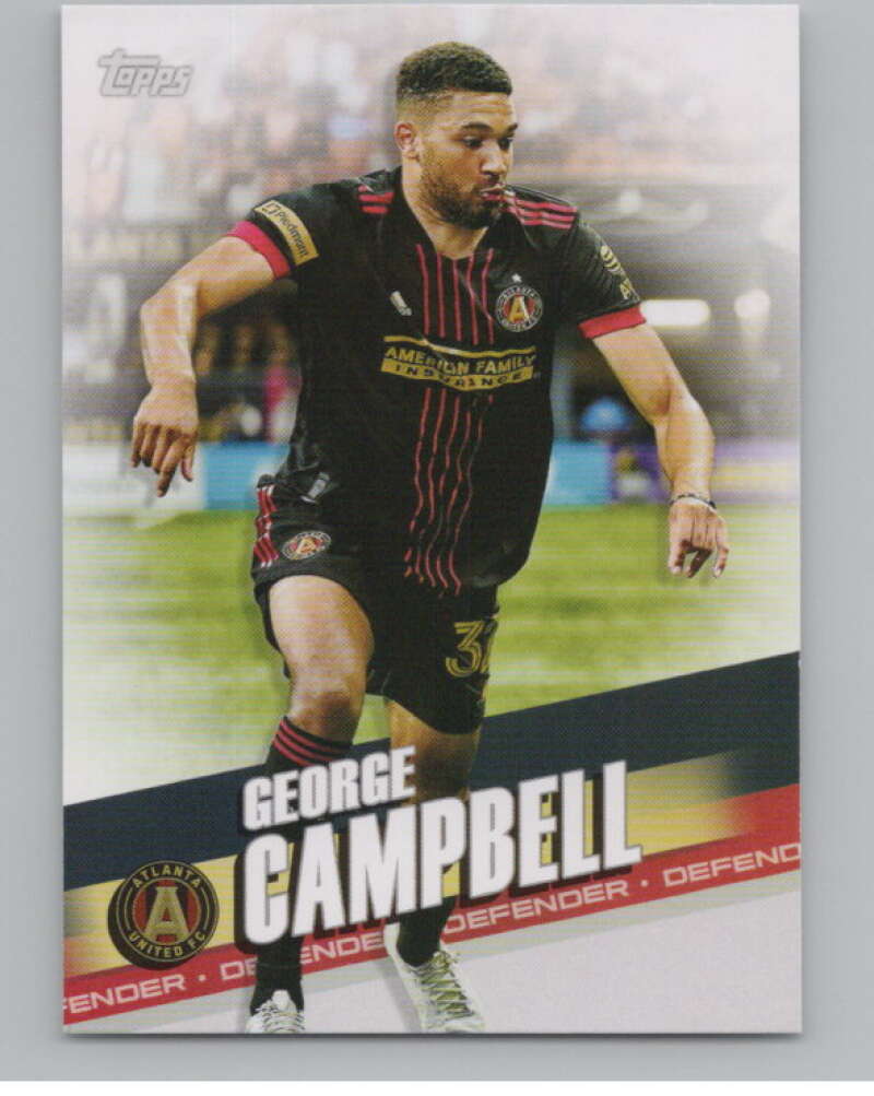 2022 Topps MLS Soccer #22 George Campbell  Atlanta United  V97535 Image 1