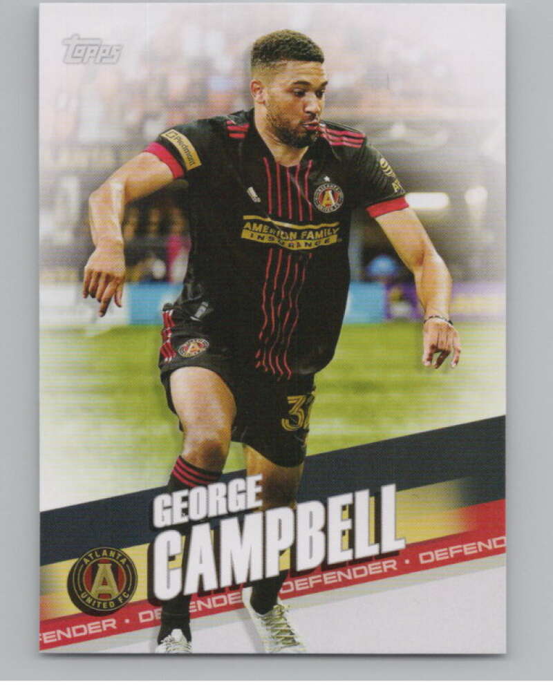 2022 Topps MLS Soccer #22 George Campbell  Atlanta United  V97536 Image 1
