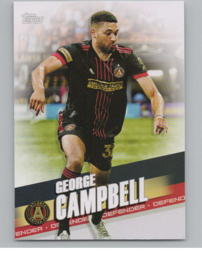 2022 Topps MLS Soccer #22 George Campbell  Atlanta United  V97537 Image 1