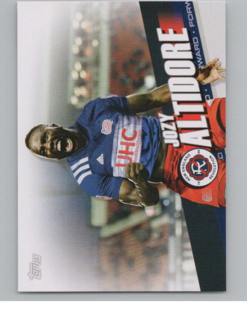 2022 Topps MLS Soccer #25 Jozy Altidore  New England Revolution  V97542 Image 1