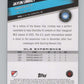 2022 Topps MLS Soccer #26 Jaylin Lindsey  Charlotte FC  V97543 Image 2