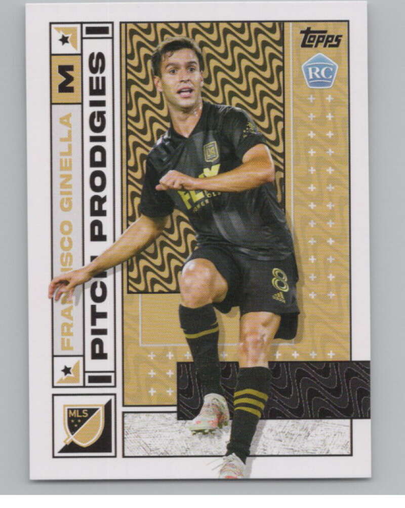 2022 Topps MLS Soccer #28 Francisco Ginella  RC Rookie Los Angeles  V97547 Image 1