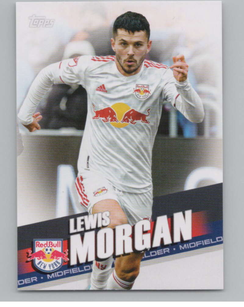 2022 Topps MLS Soccer #29 Lewis Morgan  New York Red Bulls  V97549 Image 1