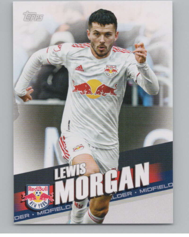 2022 Topps MLS Soccer #29 Lewis Morgan  New York Red Bulls  V97550 Image 1