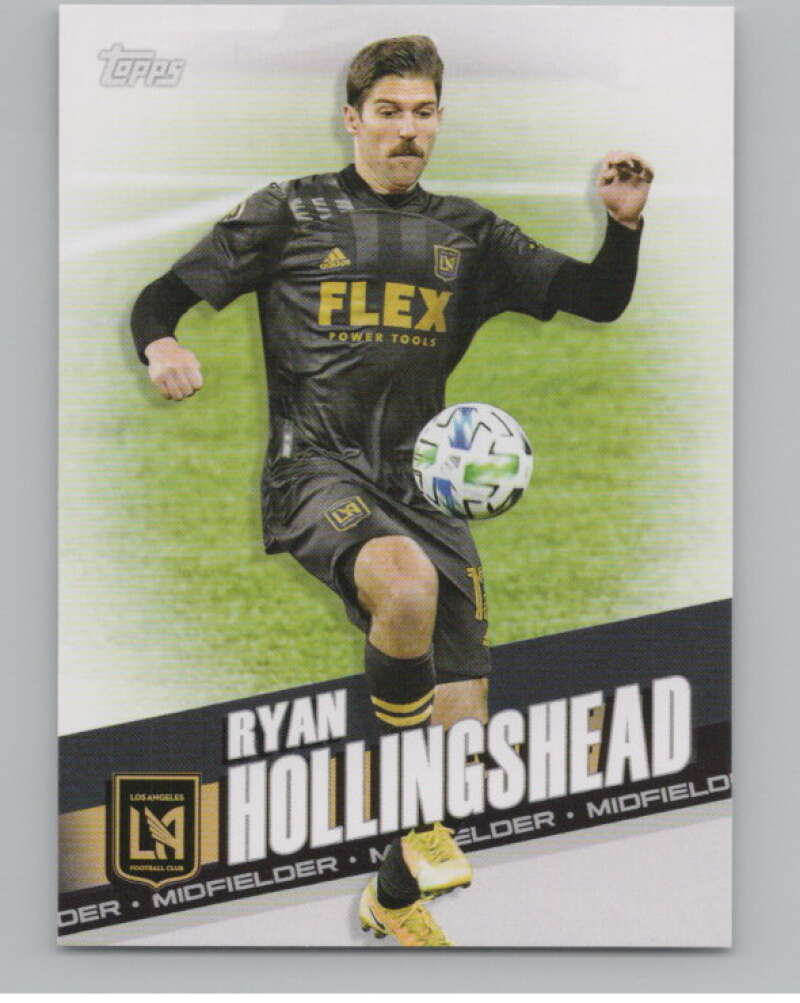 2022 Topps MLS Soccer #30 Ryan Hollingshead  Los Angeles FC  V97553 Image 1